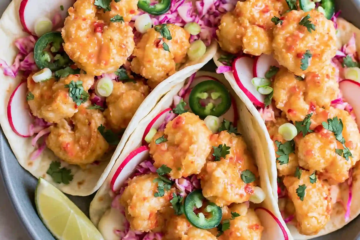Bang Bang Shrimp Tacos