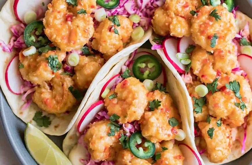 Bang Bang Shrimp Tacos