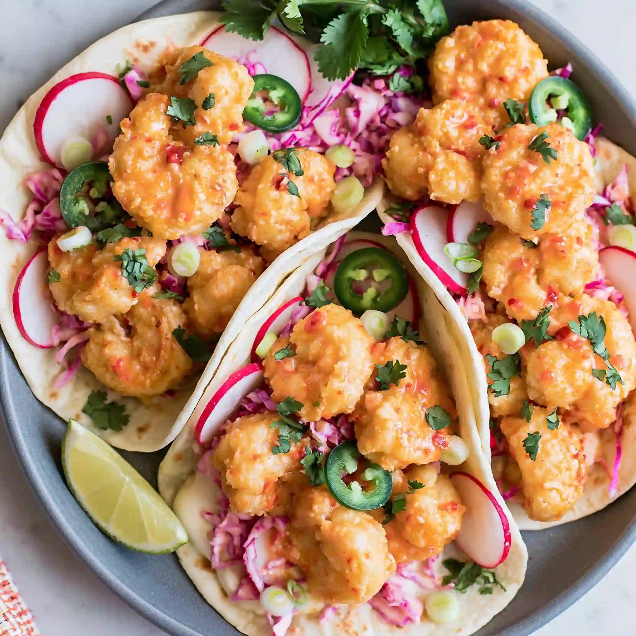 Bang Bang Shrimp Tacos