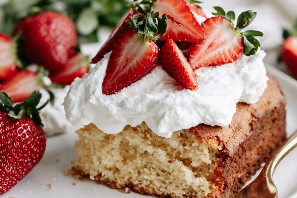 Strawberry Shortcake Cake