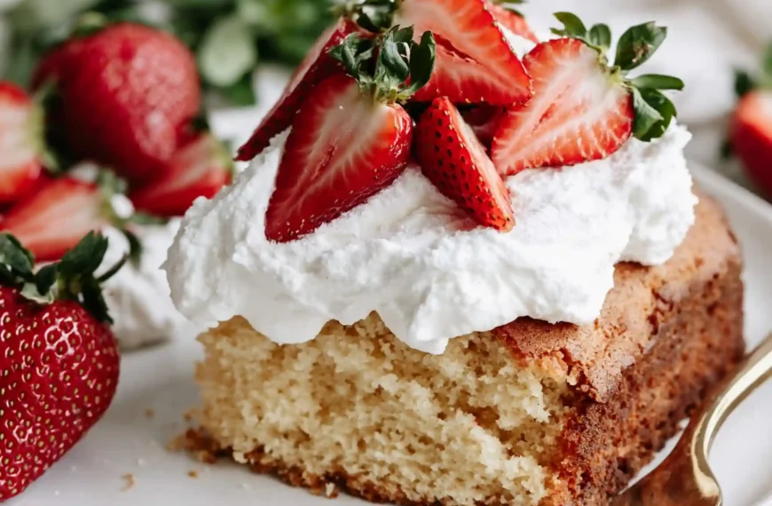 Strawberry Shortcake Cake