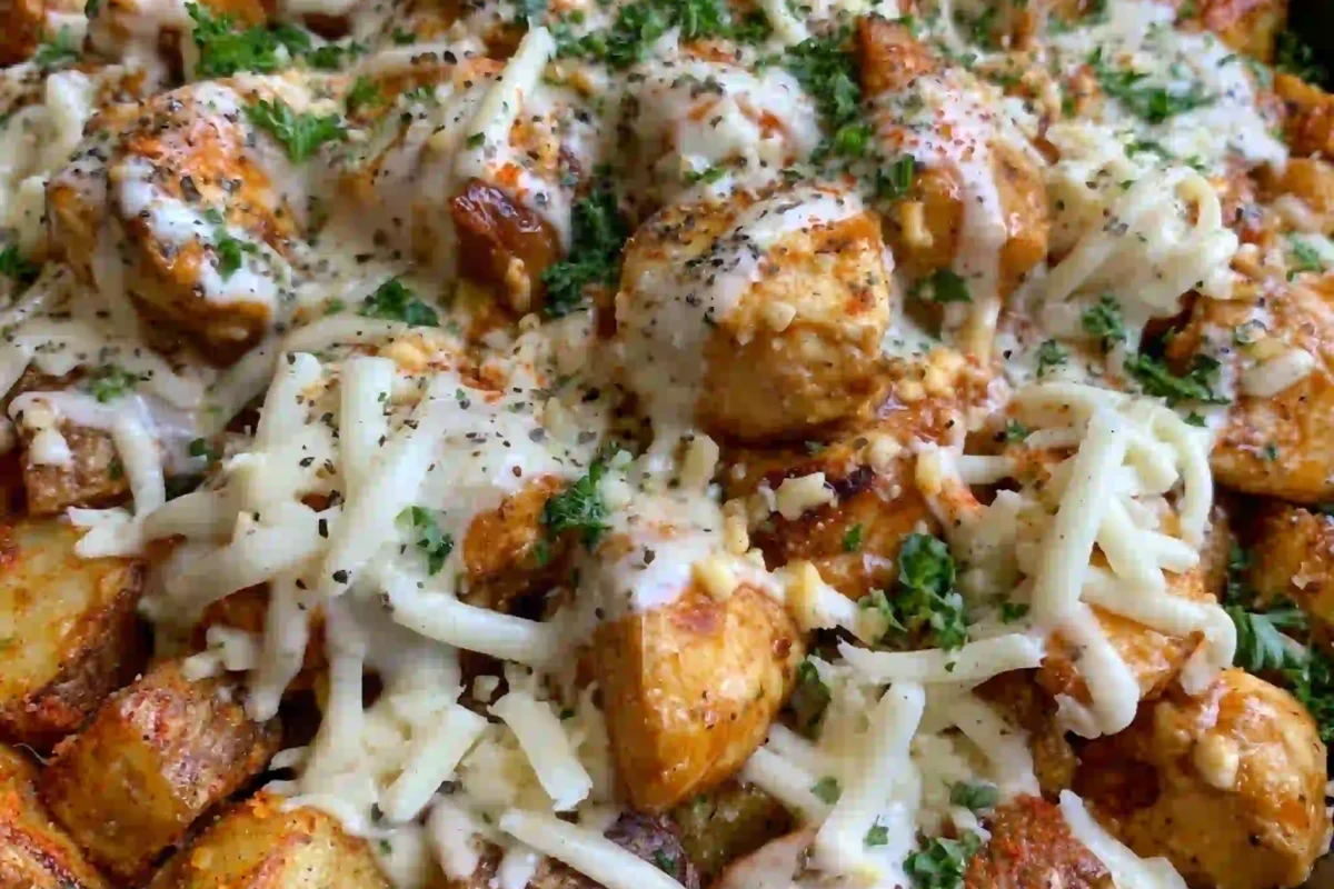 Garlic Parmesan Chicken and Potatoes