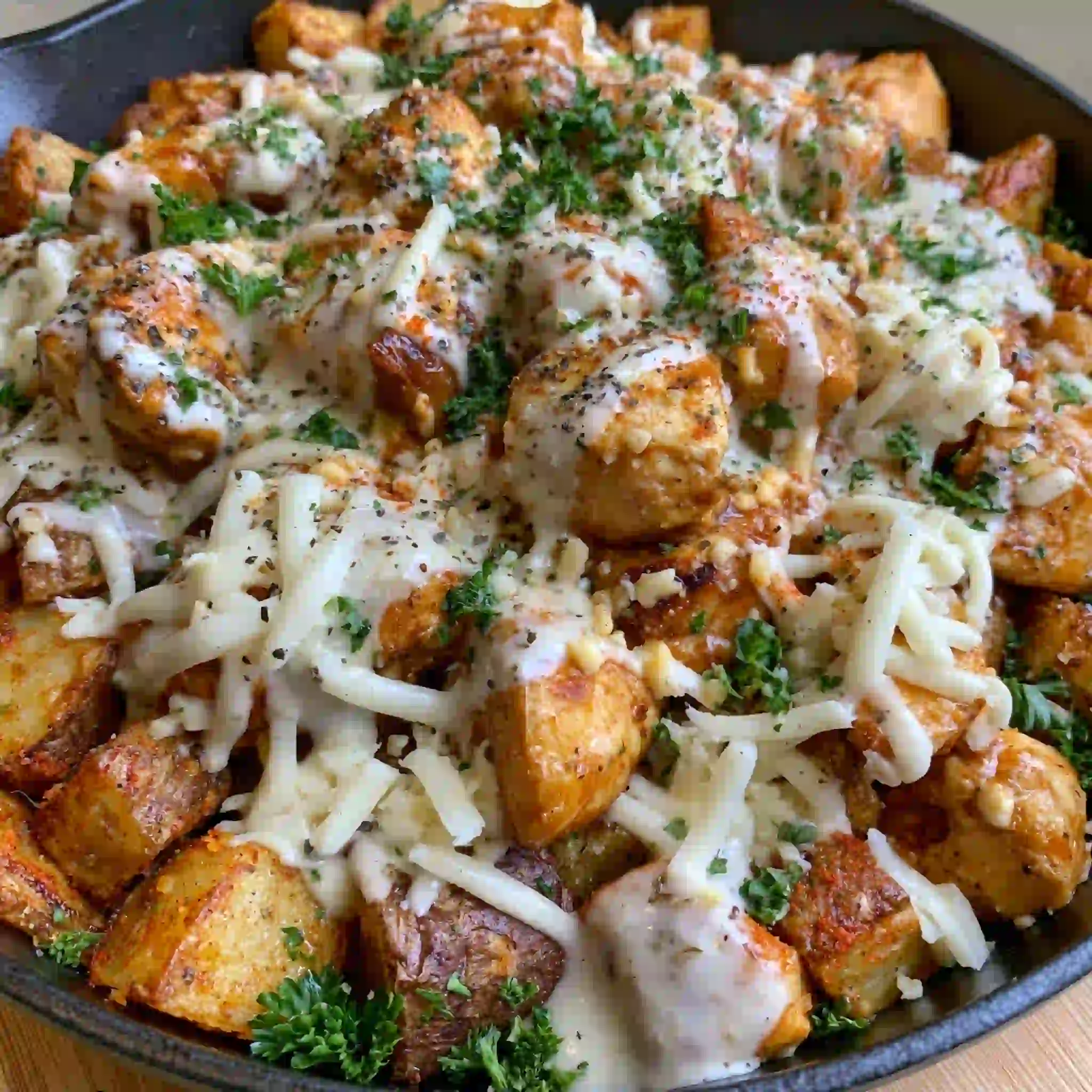 Garlic Parmesan Chicken and Potatoes