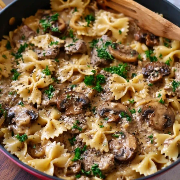 Beef Stroganoff Pasta