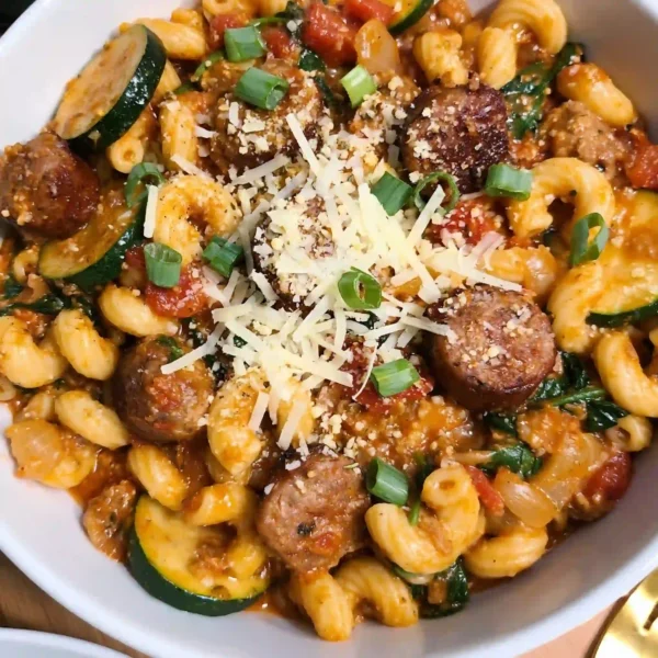 Healthy Italian Sausage Pasta