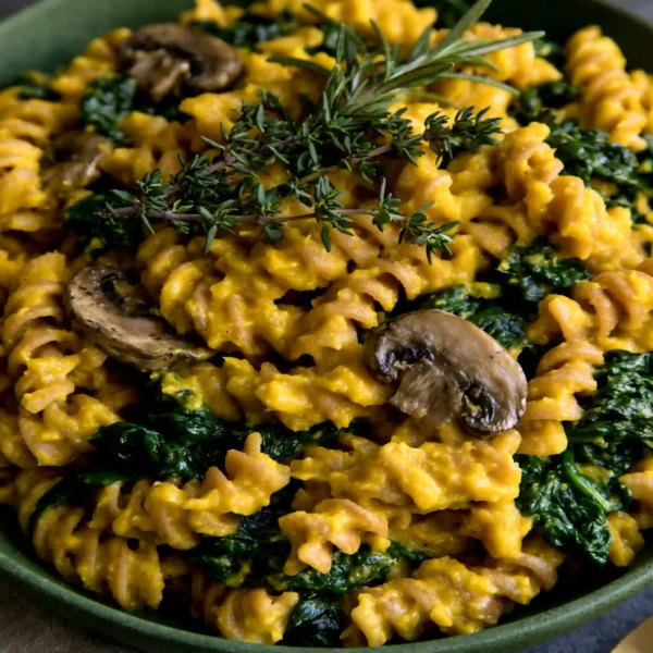 Vegan Pumpkin Pasta