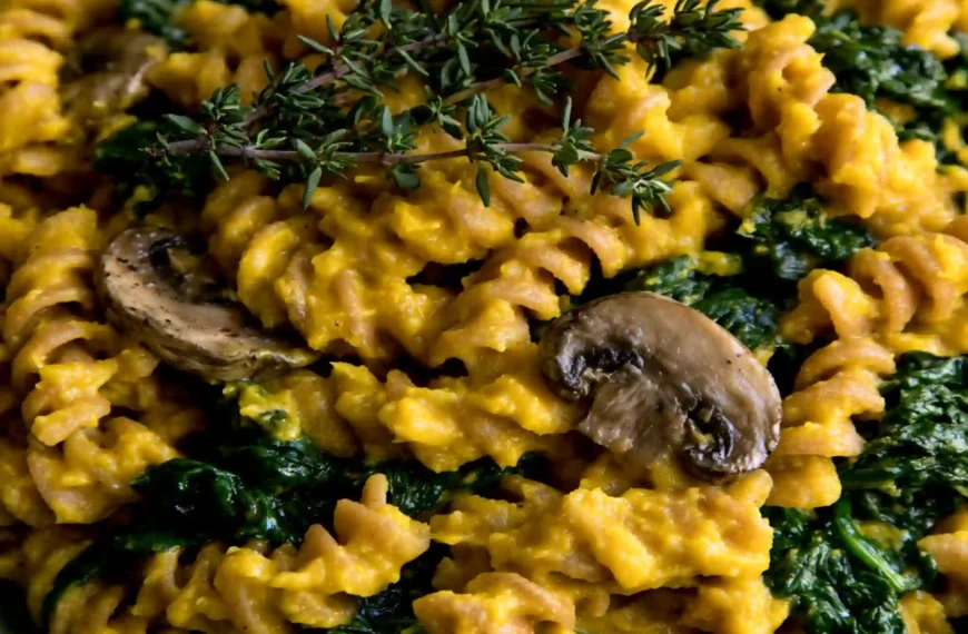 Vegan Pumpkin Pasta
