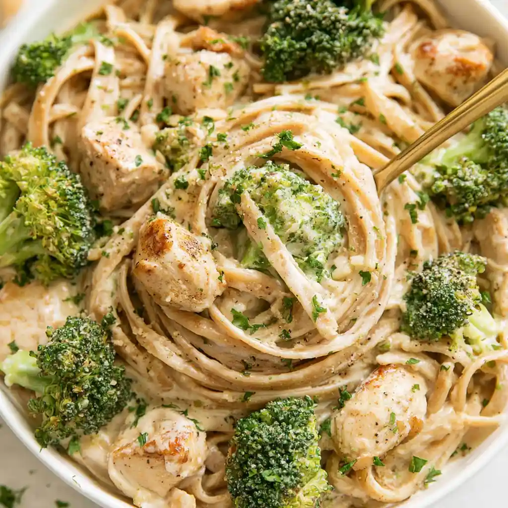 Healthy Chicken Alfredo