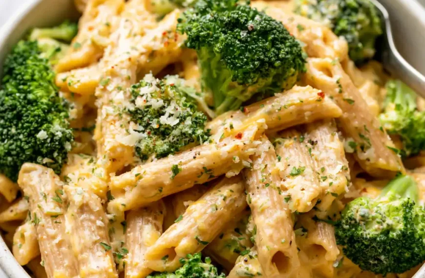 Broccoli Cheddar Pasta
