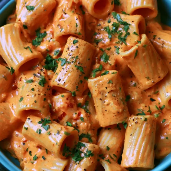 Spicy Rigatoni Pasta
