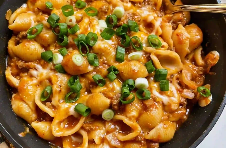 Cheeseburger Pasta