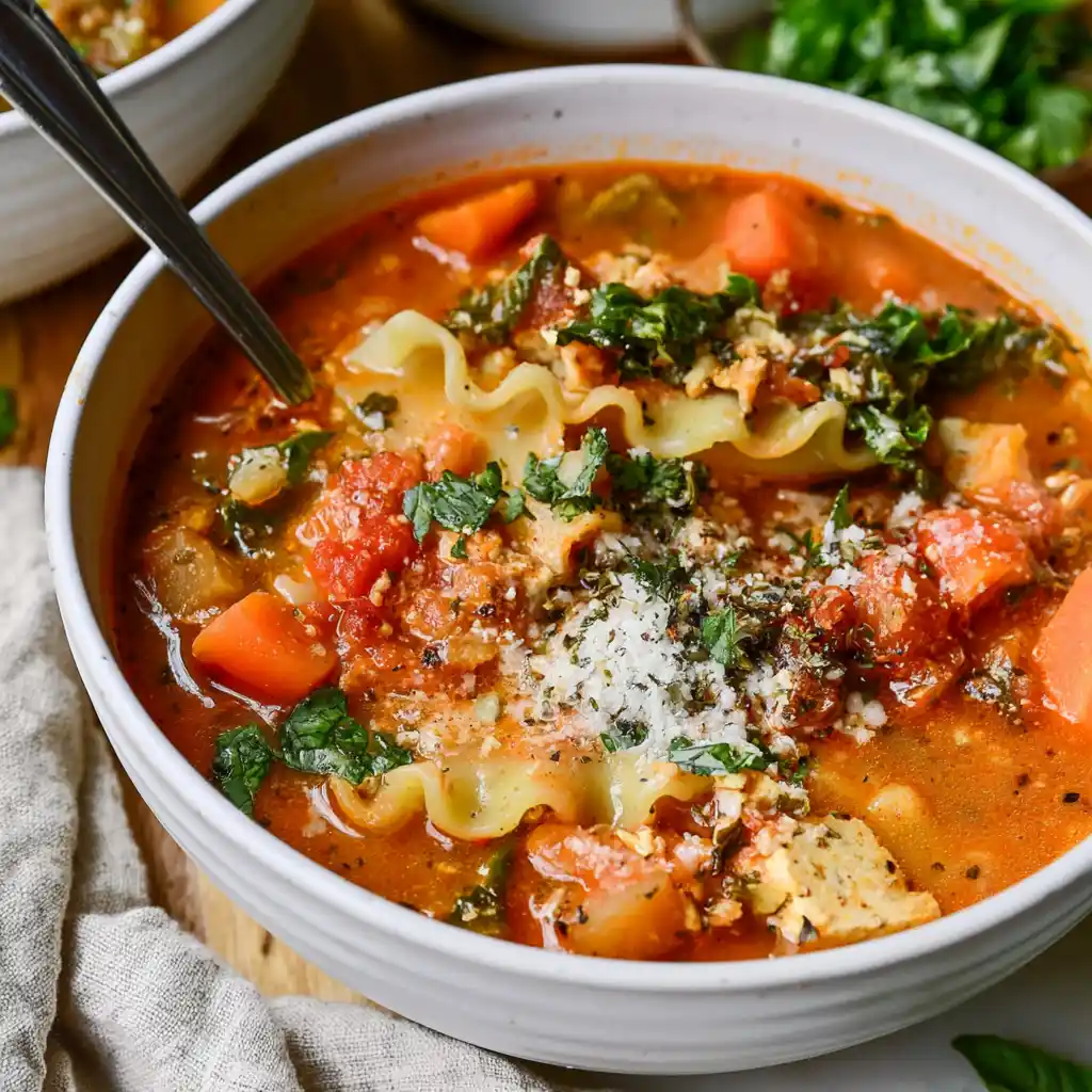 Healthy Vegetarian Lasagna…