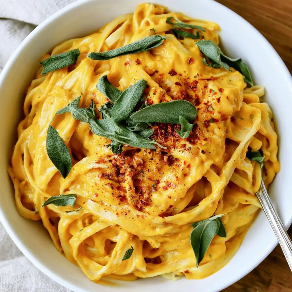 Vegan Pumpkin Pasta