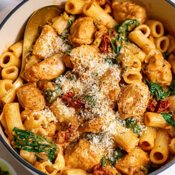 Marry Me Chicken Pasta {One Pot Recipe}