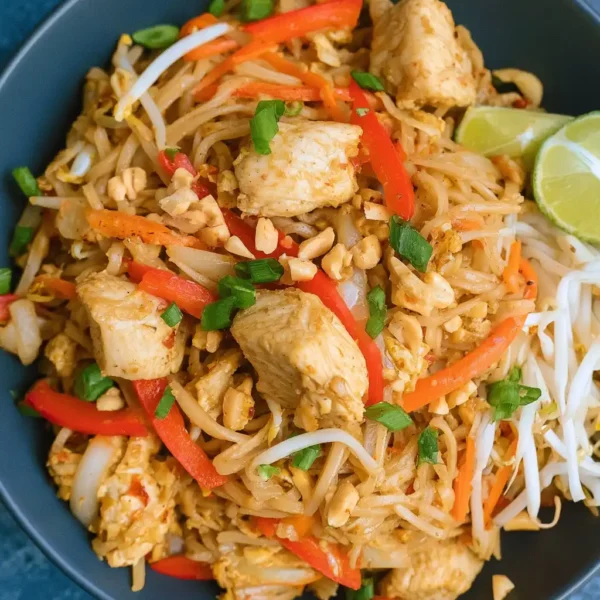 healthy Thai Red Spaghetti