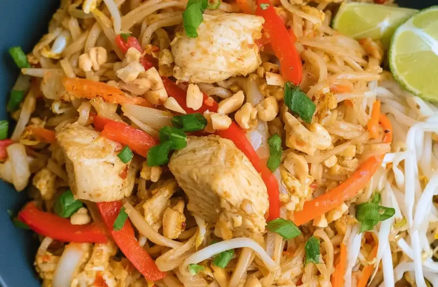healthy Thai Red Spaghetti