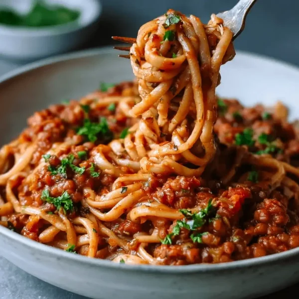 Lentil Bolognese