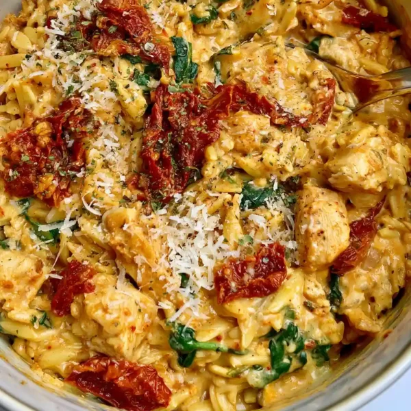 Marry Me Chicken Orzo
