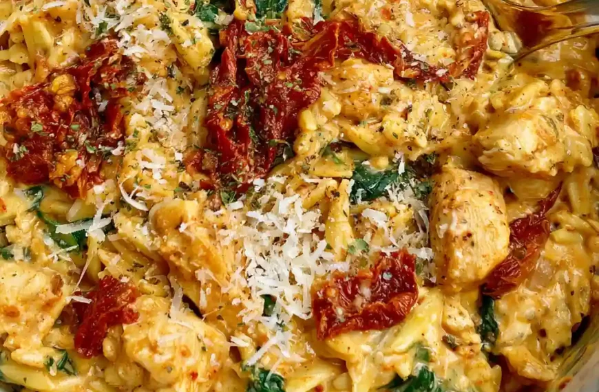 Marry Me Chicken Orzo